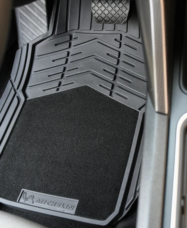 Michelin 2 Universele Automatten voor Voorstoelen - Rubber/Tapijt