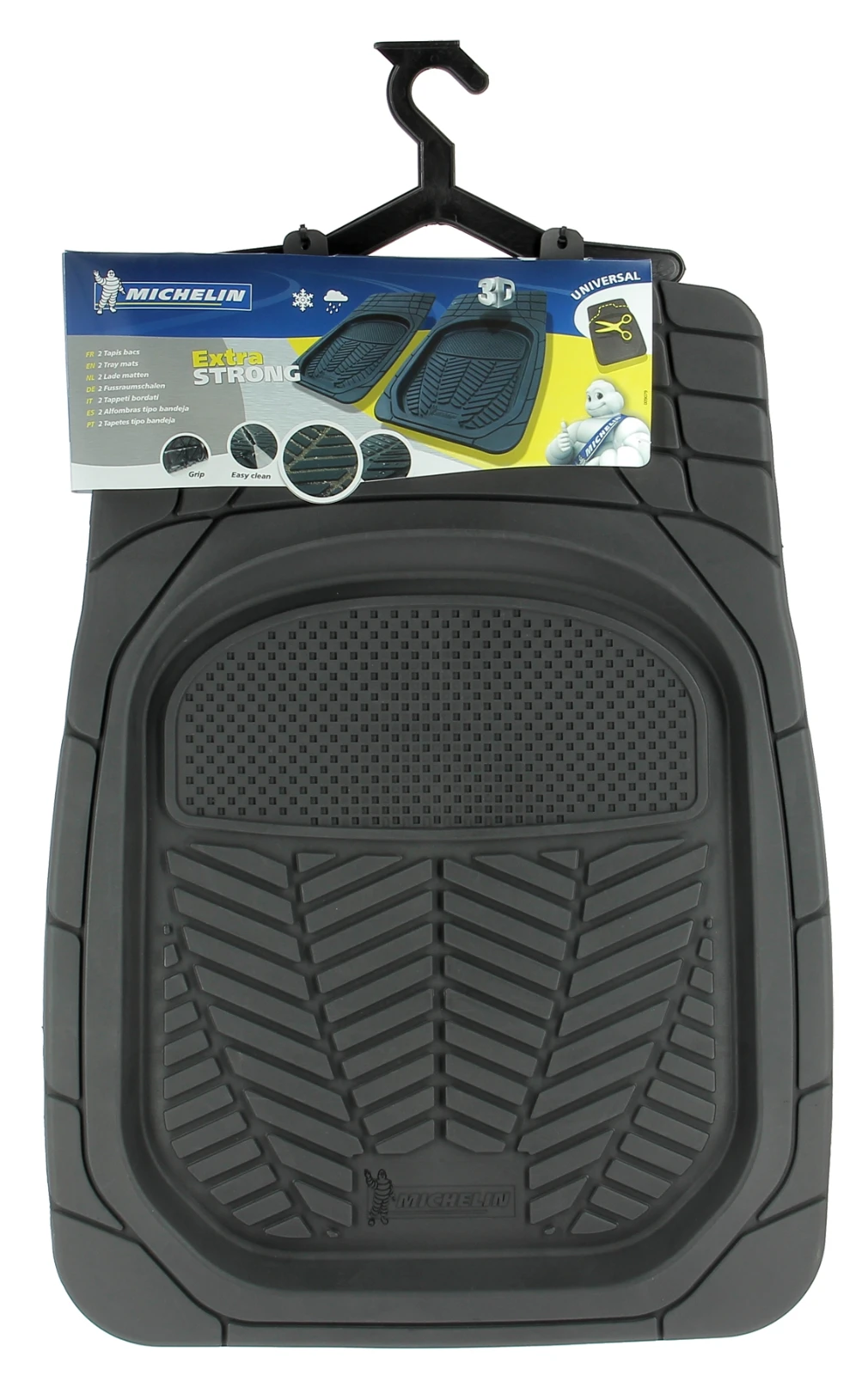 Michelin 2 Universele Automatten 3D - Rubber