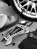 Michelin Voetpomp met Manometer - 7 bar