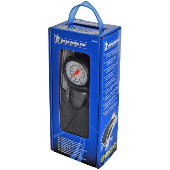 Michelin Voetpomp met Manometer - 7 bar