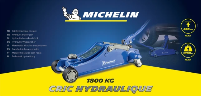 Michelin Hydraulische Krik - Garage Krik - 1,8 Ton hefvermogen