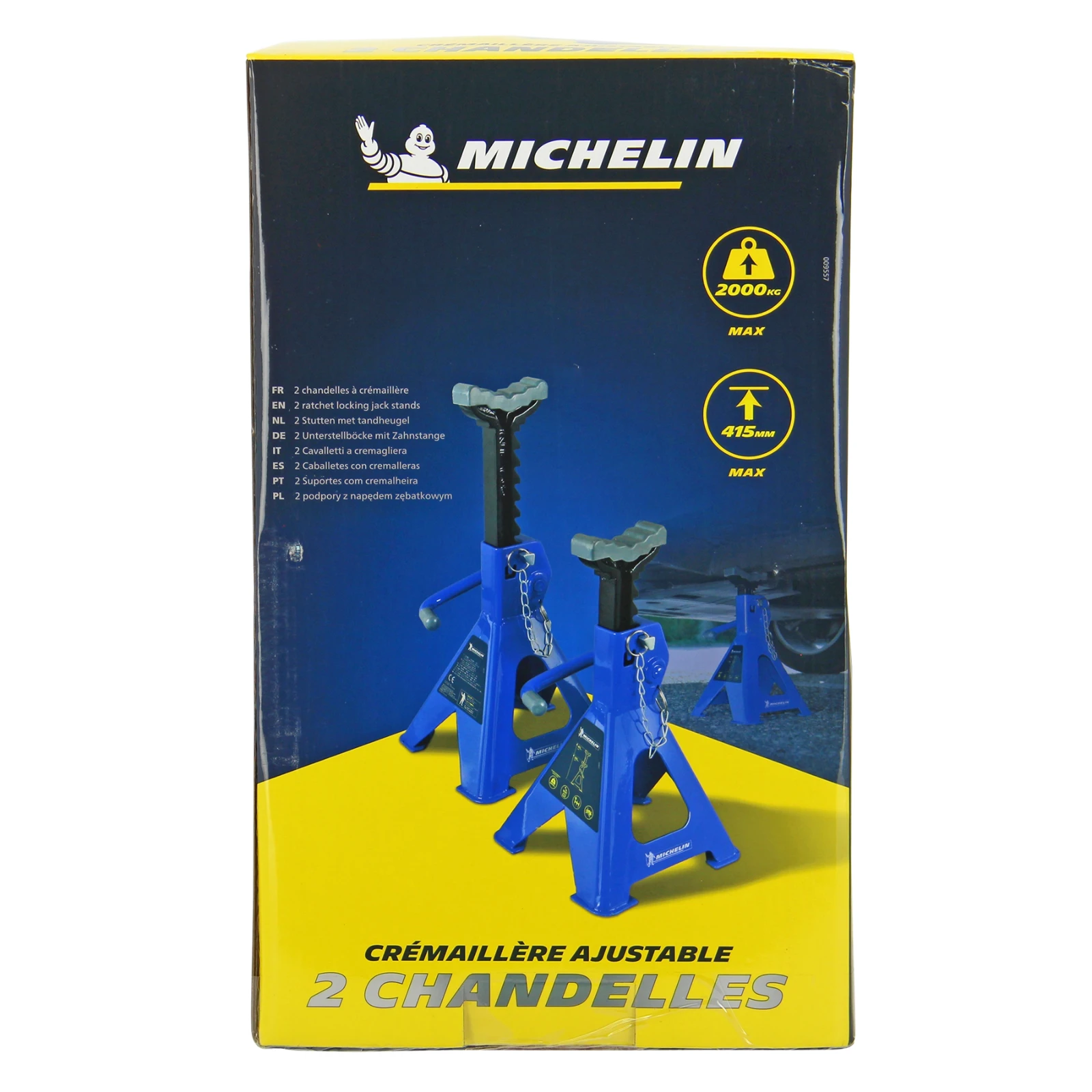 Michelin Assteunen 280 tot 428mm - 2 Ton hefvermogen - 2 stuks