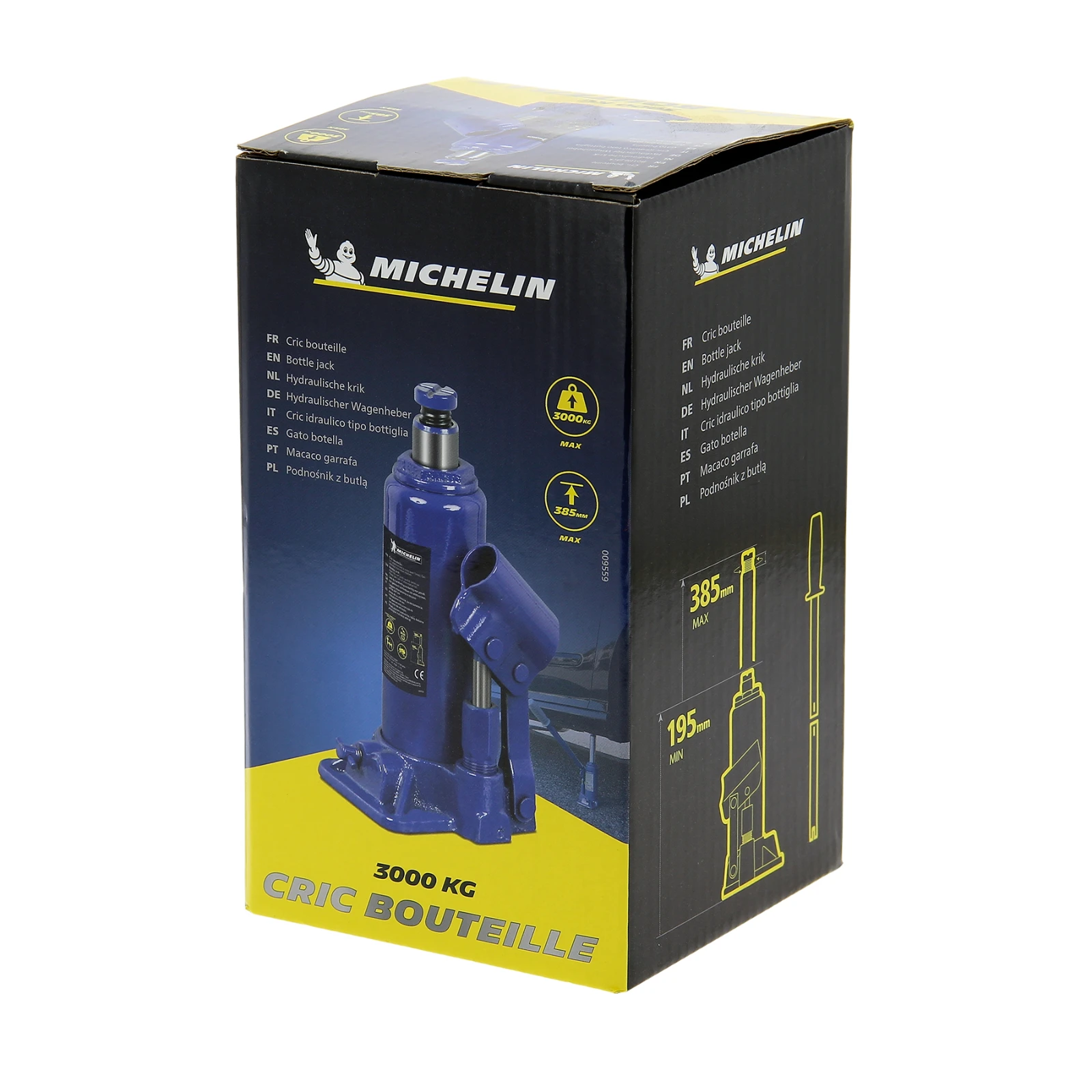 Michelin Potkrik - Hydraulische Krik - 3 Ton hefvermogen
