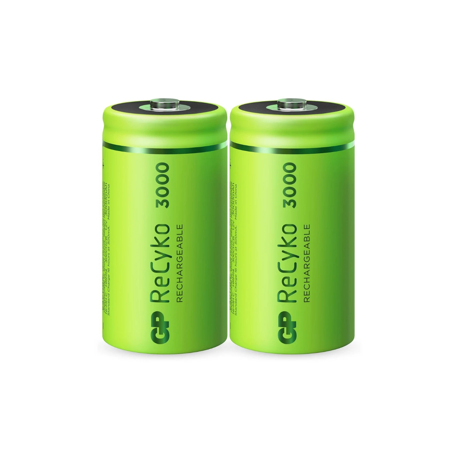 GP Oplaadbare C batterijen 3000mAh ReCyko (2 stuks)