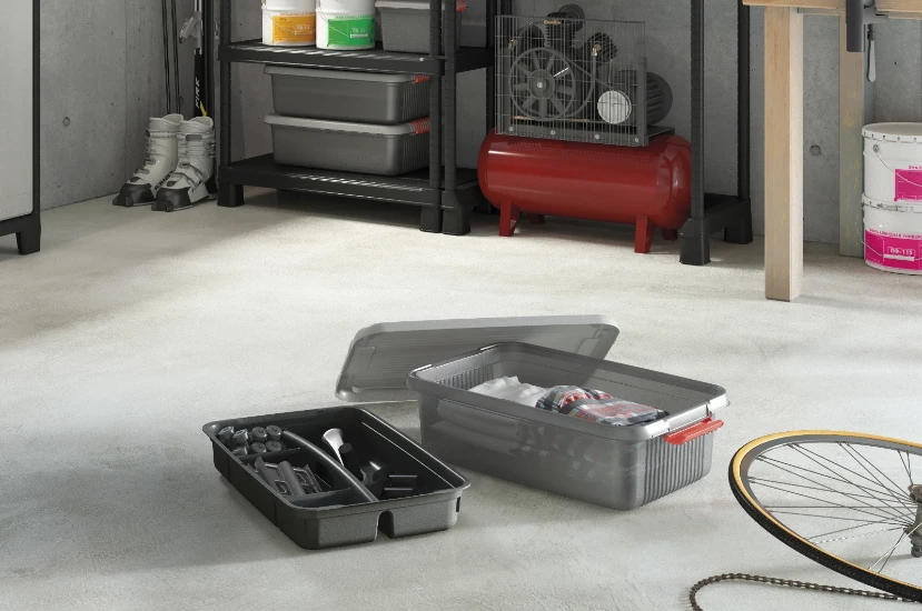Kis K Latch Opbergbox M - 28L - met deksel