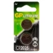 GP CR2025 Lithium knoopcel 3V (2 stuks)