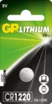 GP CR1220 Lithium knoopcel 3V (1 stuk)