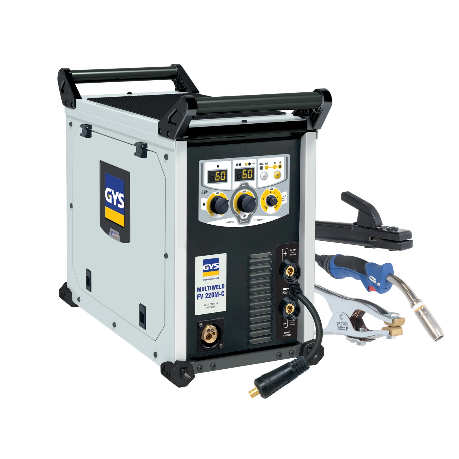 GYS Lasapparaat MULTIWELD 220M-C - inclusief accessoires