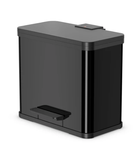Hailo Prullenbak Oko Duo Plus L 17+9 - zwart