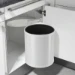 Hailo inbouwemmer compact-box m 15L - staal - wit