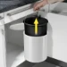 Hailo inbouwemmer compact-box m 15L - staal - wit