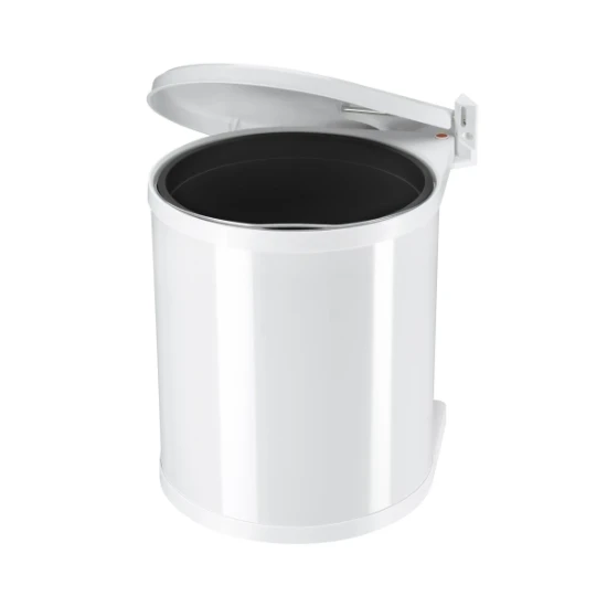 Hailo inbouwemmer compact-box m 15L - staal - wit