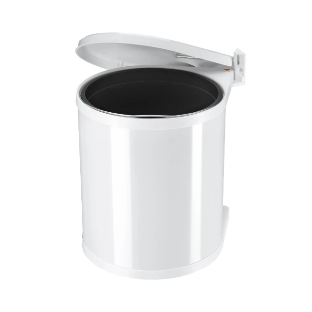 Hailo inbouwemmer compact-box m 15L - staal - wit