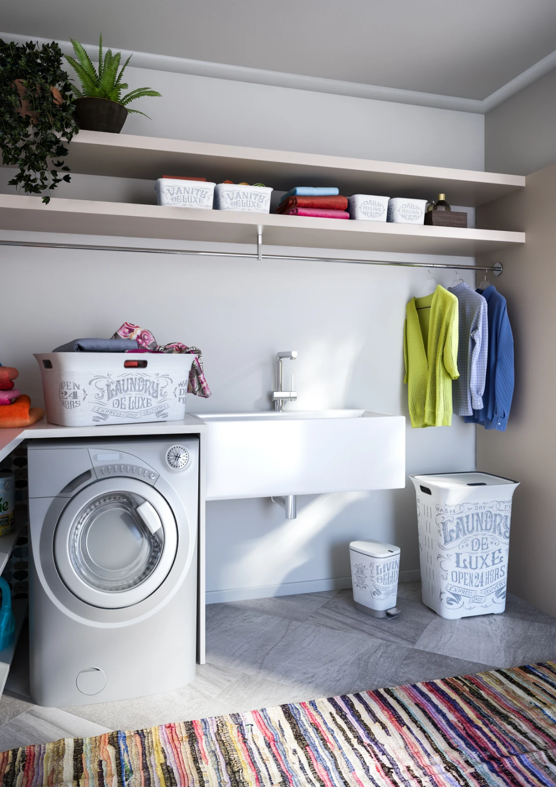 Kis Chic Deluxe Wasmand - 45L
