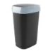 Kis Dual Swing Prullenbak - 50L - zwart