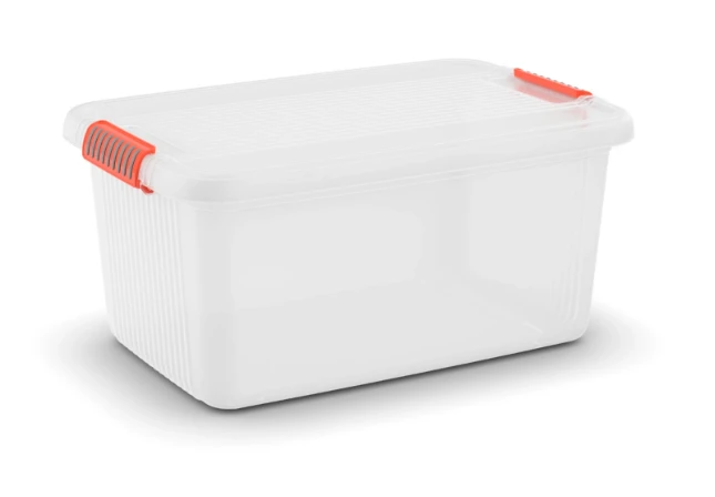 Kis Opbergbox K Latch transparant