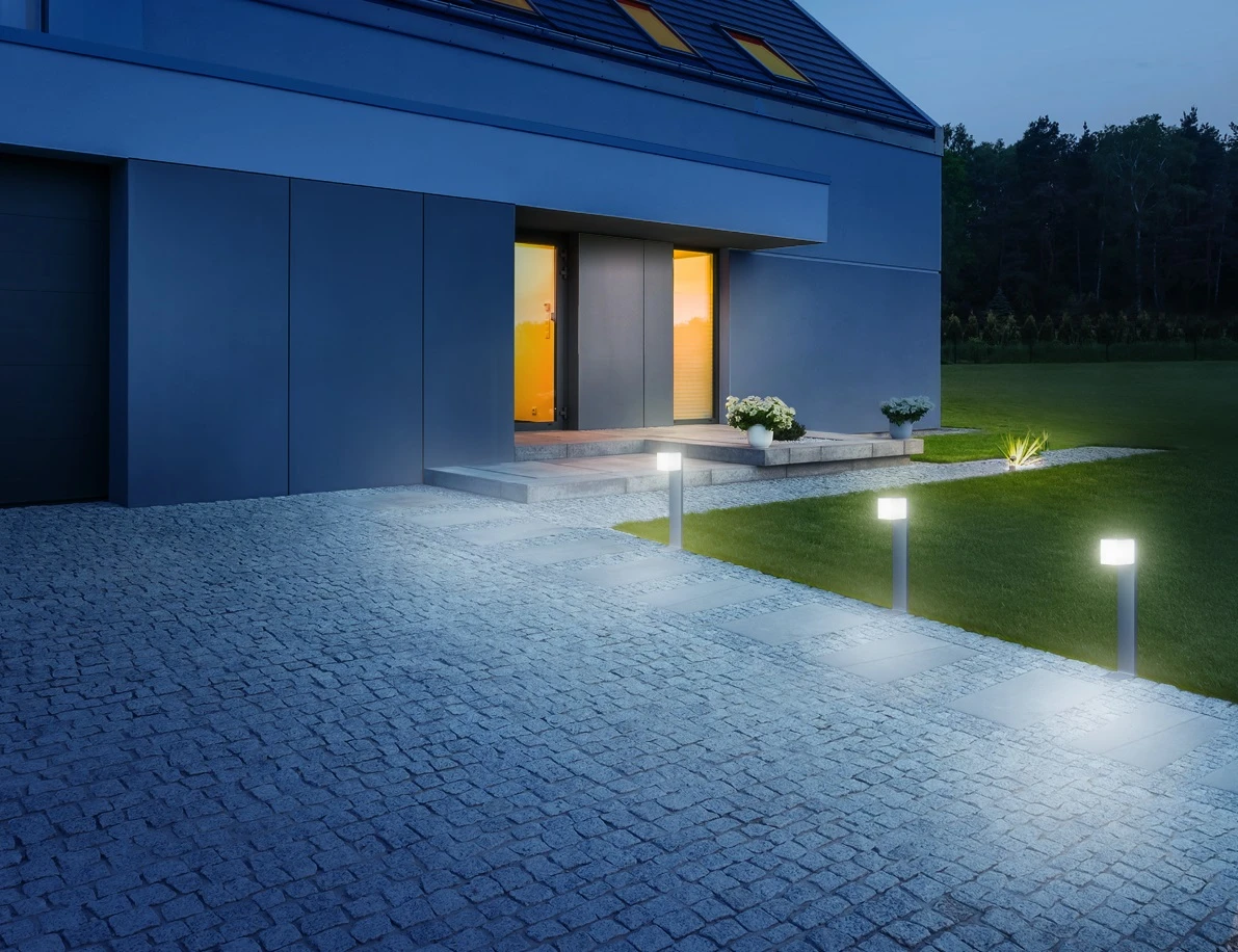 Steinel Lampe à dét. extér GL 80 LED IHF CUBO antr