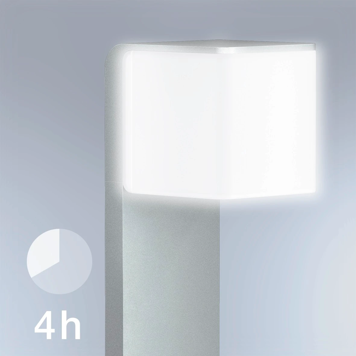 Steinel Sensor Buitenlamp GL 80 LED IHF CUBO zilver
