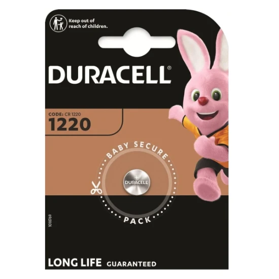 Duracell CR1220 Lithium knoopcel batterij (1 stuk)