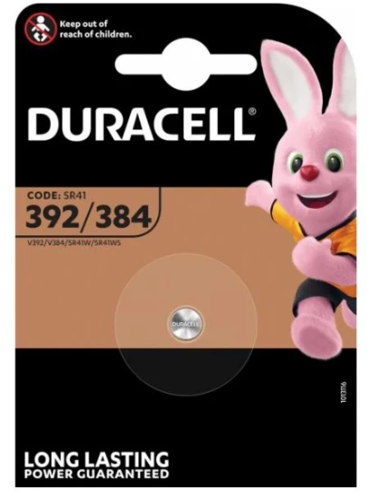 Duracell 392/384 Knoopcel batterij (1 stuk)