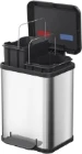 Hailo Pedaalemmer Öko duo Plus M RVS 2x9L
