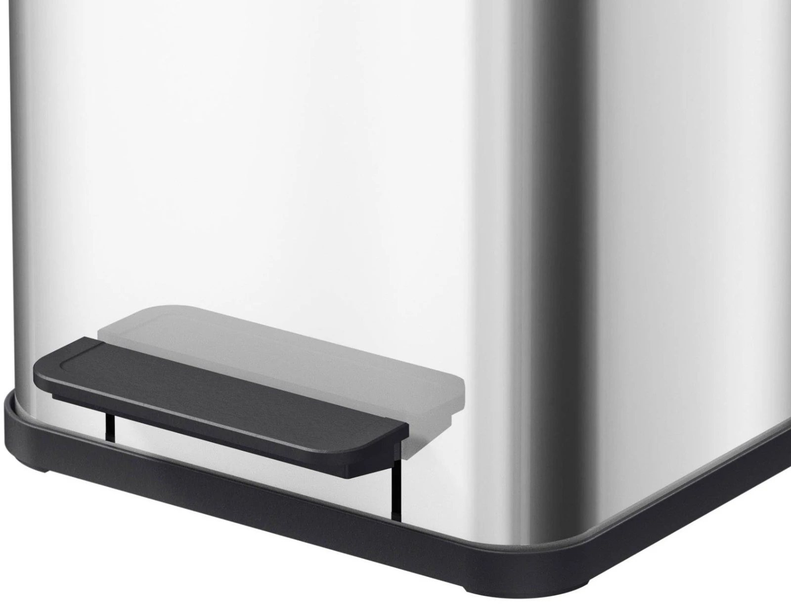 Hailo Pedaalemmer Öko duo Plus M RVS 2x9L
