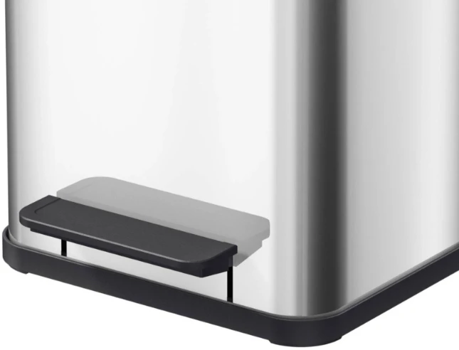 Hailo Pedaalemmer Öko duo Plus M RVS 2x9L