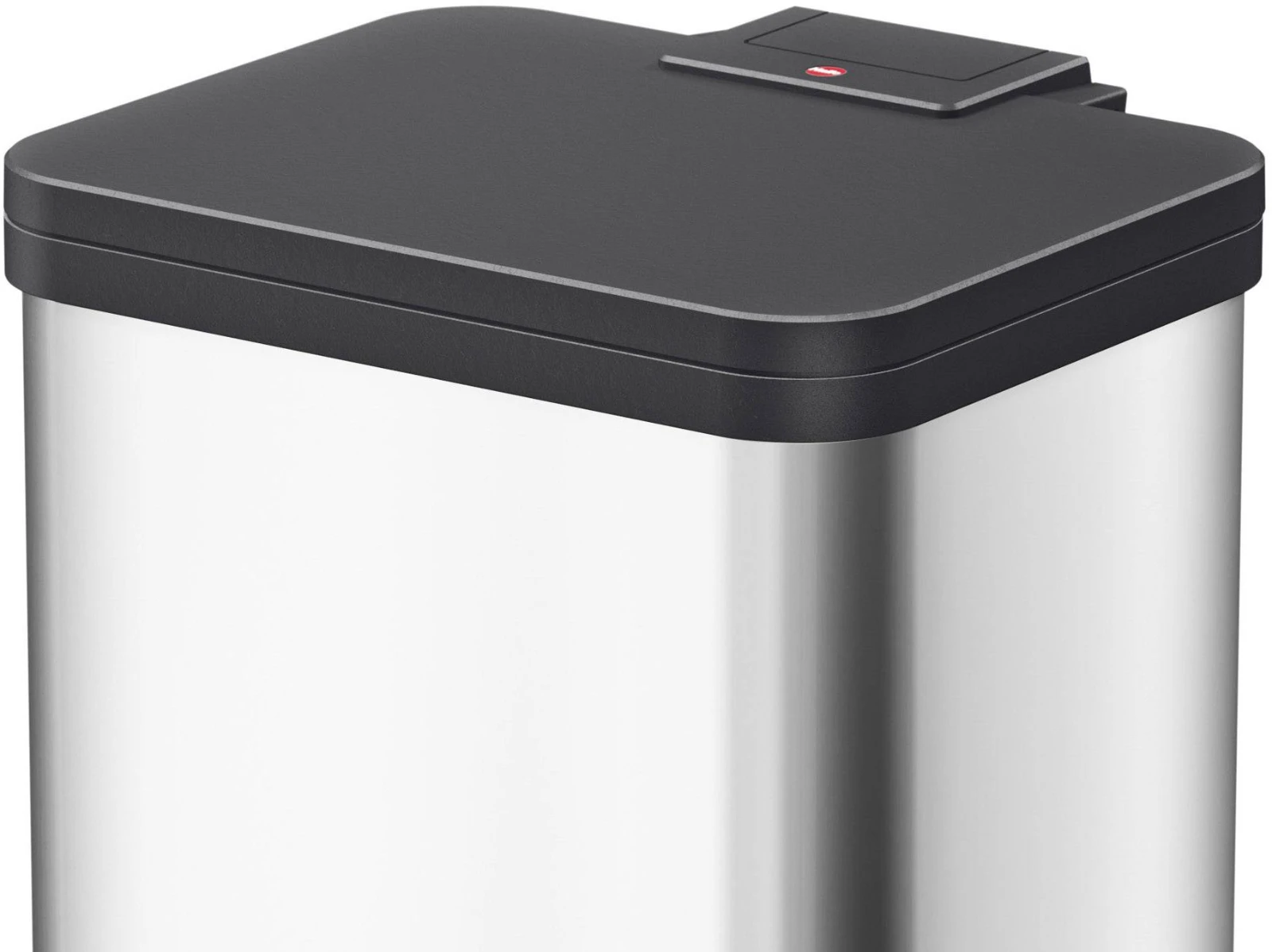 Hailo Pedaalemmer Öko duo Plus M RVS 2x9L