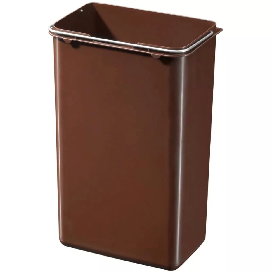 Hailo Pedaalemmer Öko duo Plus L zilver 17+9L