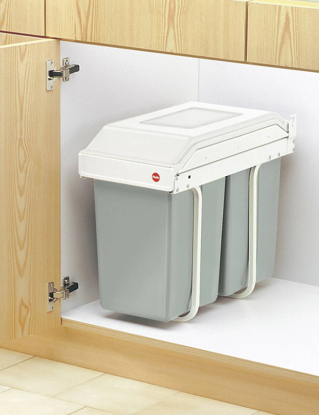 Hailo Afvalscheidingssysteem Multi-Box duo L inbouw
