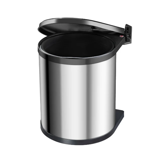 Hailo Prullenbak Compact-Box M RVS