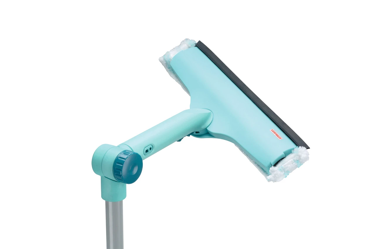 Leifheit Raamwisser 4-in-1 met telescoopsteel en draaibare kop