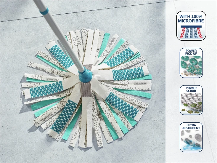 Leifheit Dweilset Power Mop 3-in-1