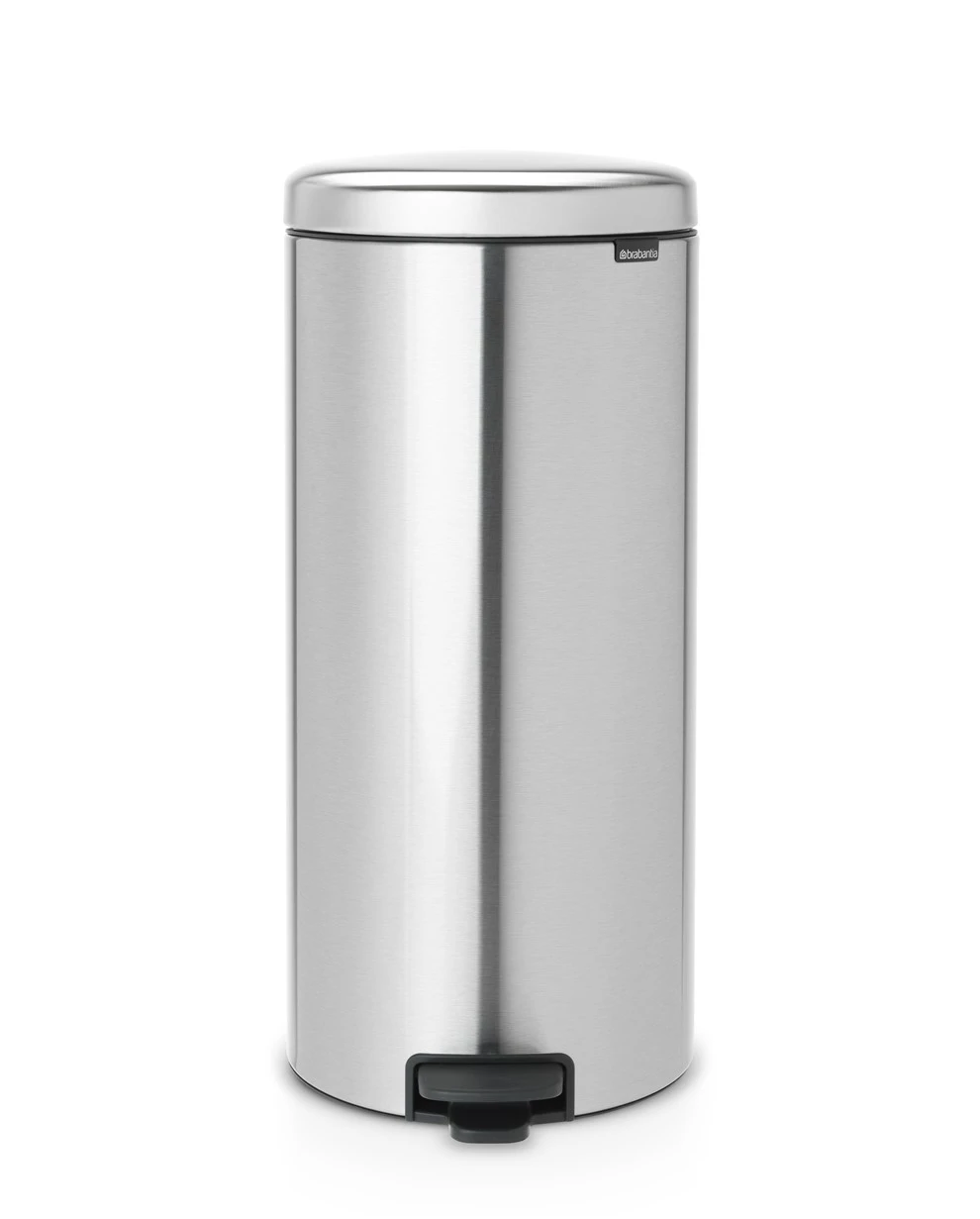 Brabantia Pedaalemmer Newicon 30L - matt steel (Fingerprint Proof))