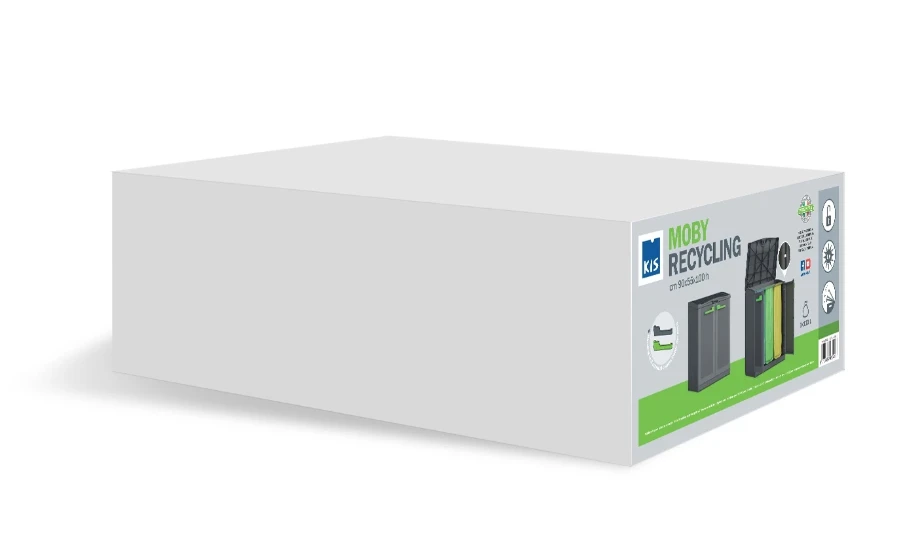 Keter Moby Recycling Kliko -  Vuilbakken buiten - 3x110L