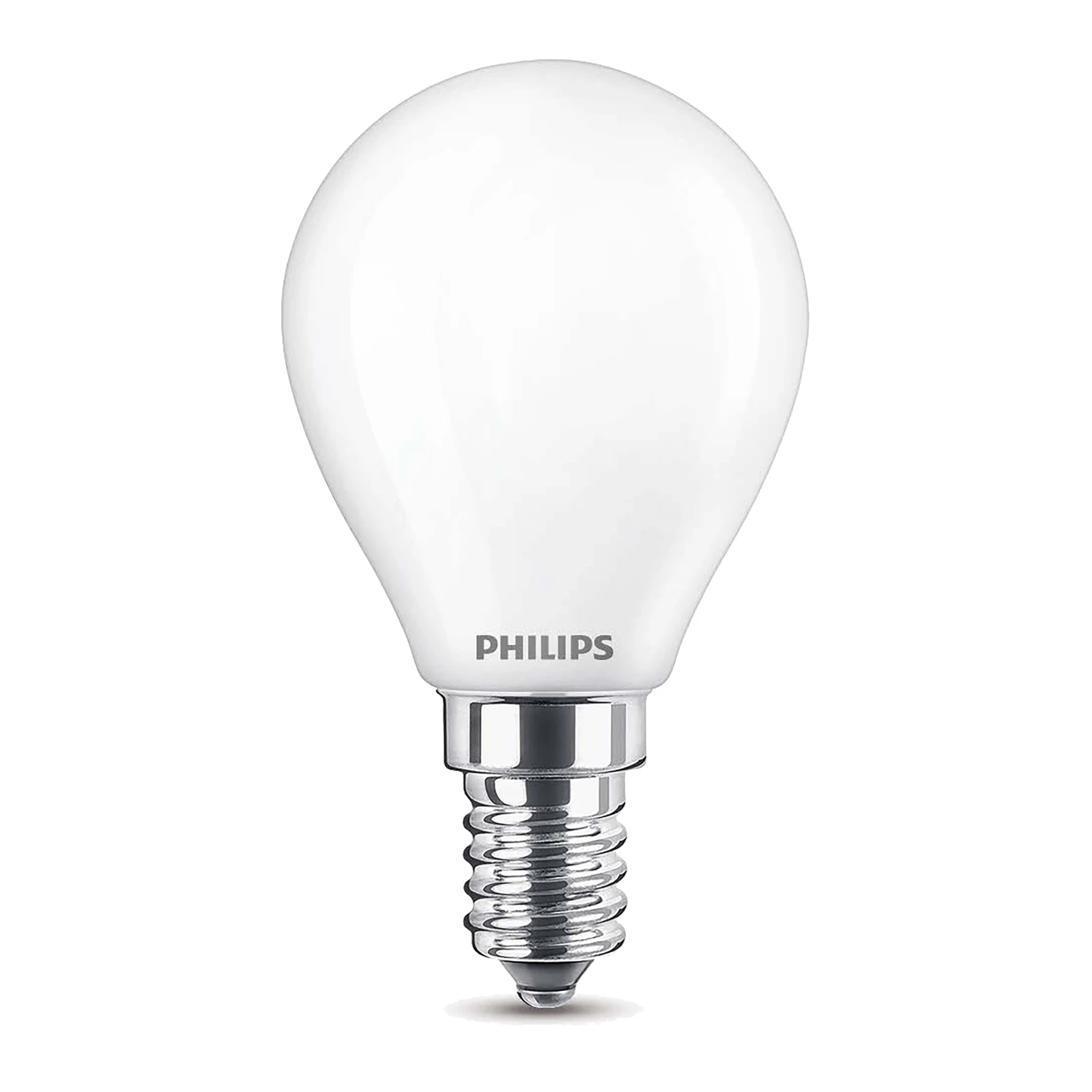Philips LED-lamp Kogel Mat 4,3W (40W) E14 WW