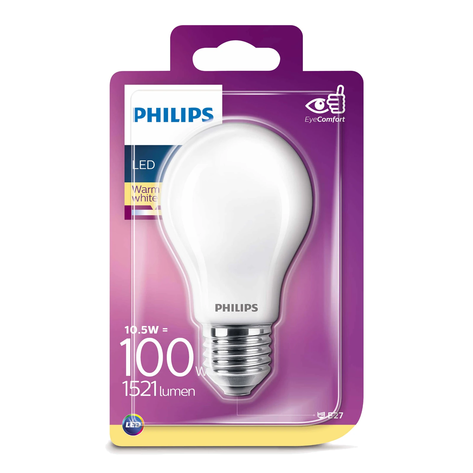 Philips LED classic 100W E27 WW A60 FR ND SRT4
