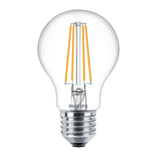 Philips LED Filament Classic 60W E27A60 WW CL ND 6CT-4 (6 stuks)
