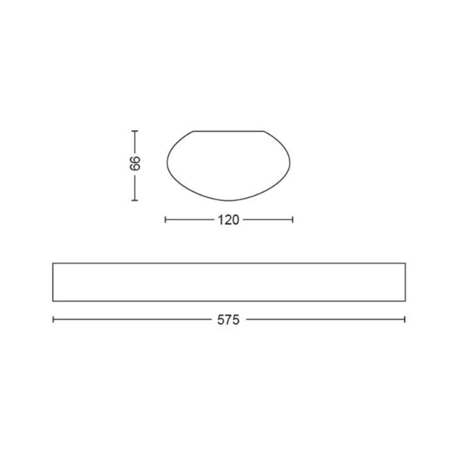 Philips LED Aqualine 24W 2700K