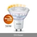 Philips LED Spot Classic 50W GU10 C90 WW 36D WGD SRT4