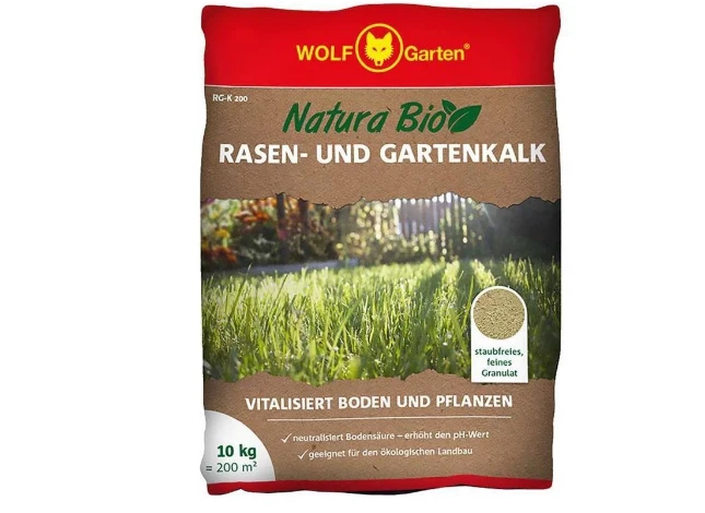WOLF-Garten Natura Bio Gazon- & tuinkalk 200m² - 10000 gram