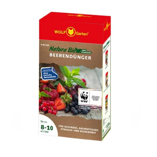 WOLF-Garten Natura Bio Meststof voor bessenstruiken 850 gram