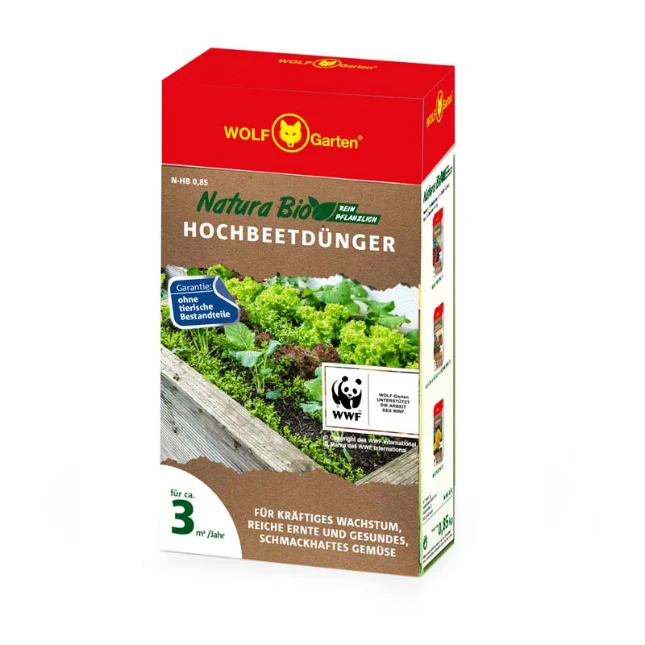 WOLF-Garten Natura Bio Moestuinmest 850 gram
