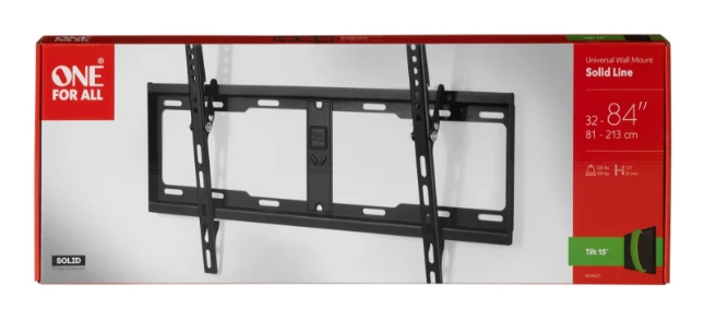 OFA TV Steun, Solid Tilt, 32-84, 81-213cm,100kg
