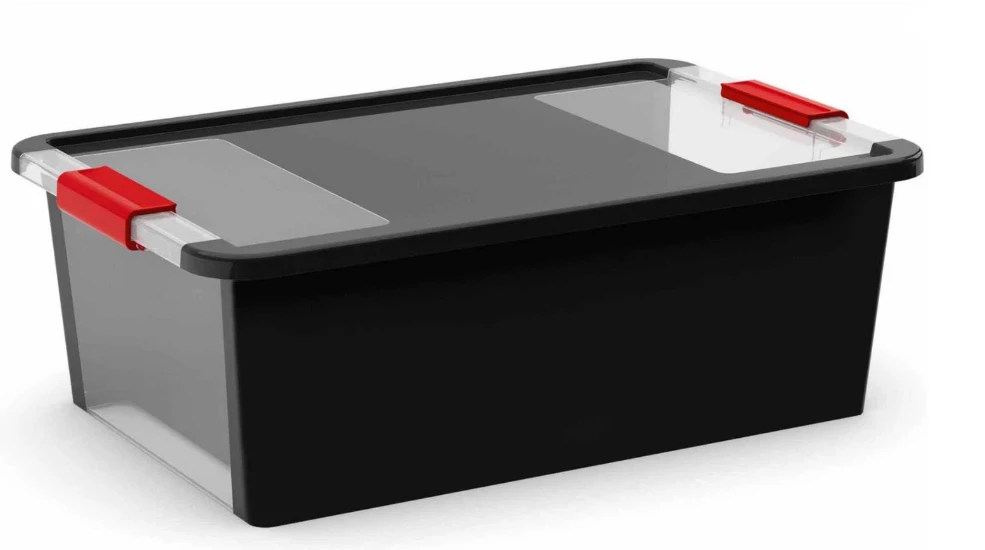 Kis Opbergbox, Bi Box, maat M, 26L, zwart