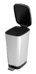 Kis Chic Bin Pedaalemmer - 50L - zilver