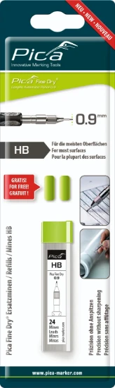Pica Fine Dry 7030 Navulling HB (blister)