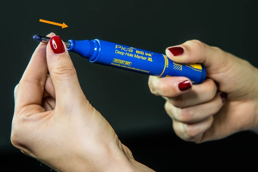 Pica BIG Ink 7041 Markeerstift XL blauw