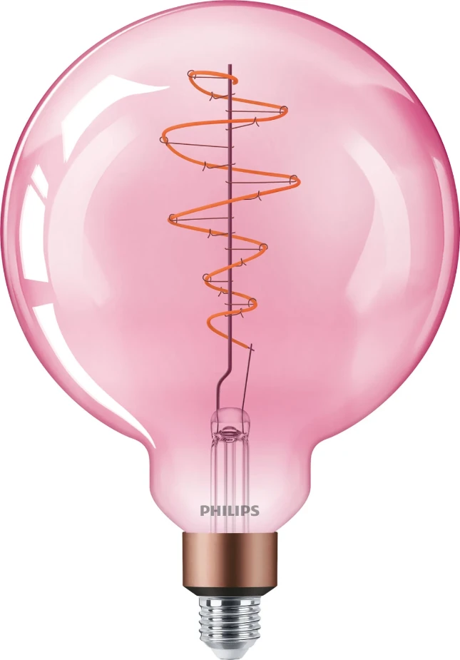 Philips LED CLA giant 40W E27 G200 pink DIM