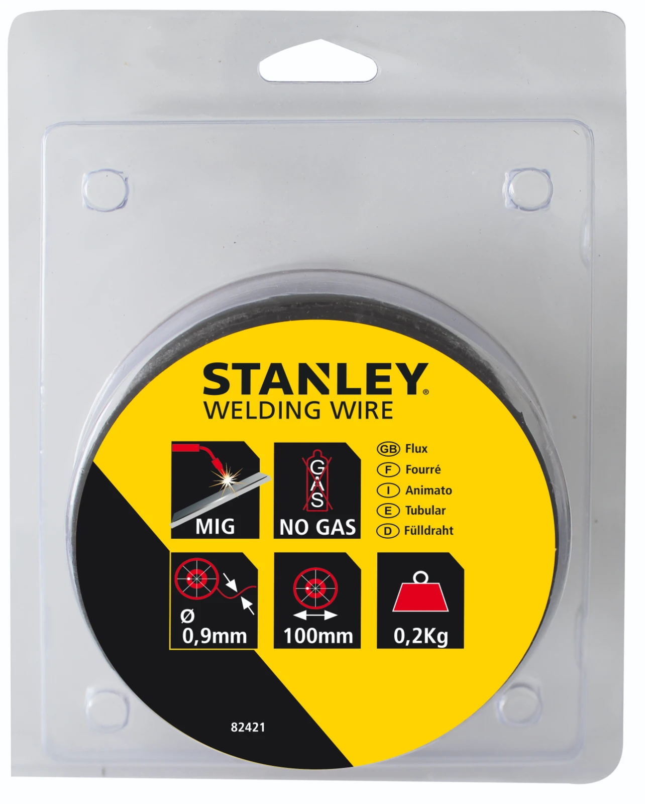 Stanley Lasdraad Flux O0,9 mm 0,2 kg (rol)